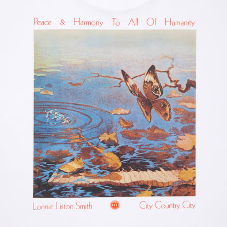 CITY COUNTRY CITY x LONNIE LISTON SMITH_COTTON T-SHIRT_Reflections Of A Golden Dream_WHITE