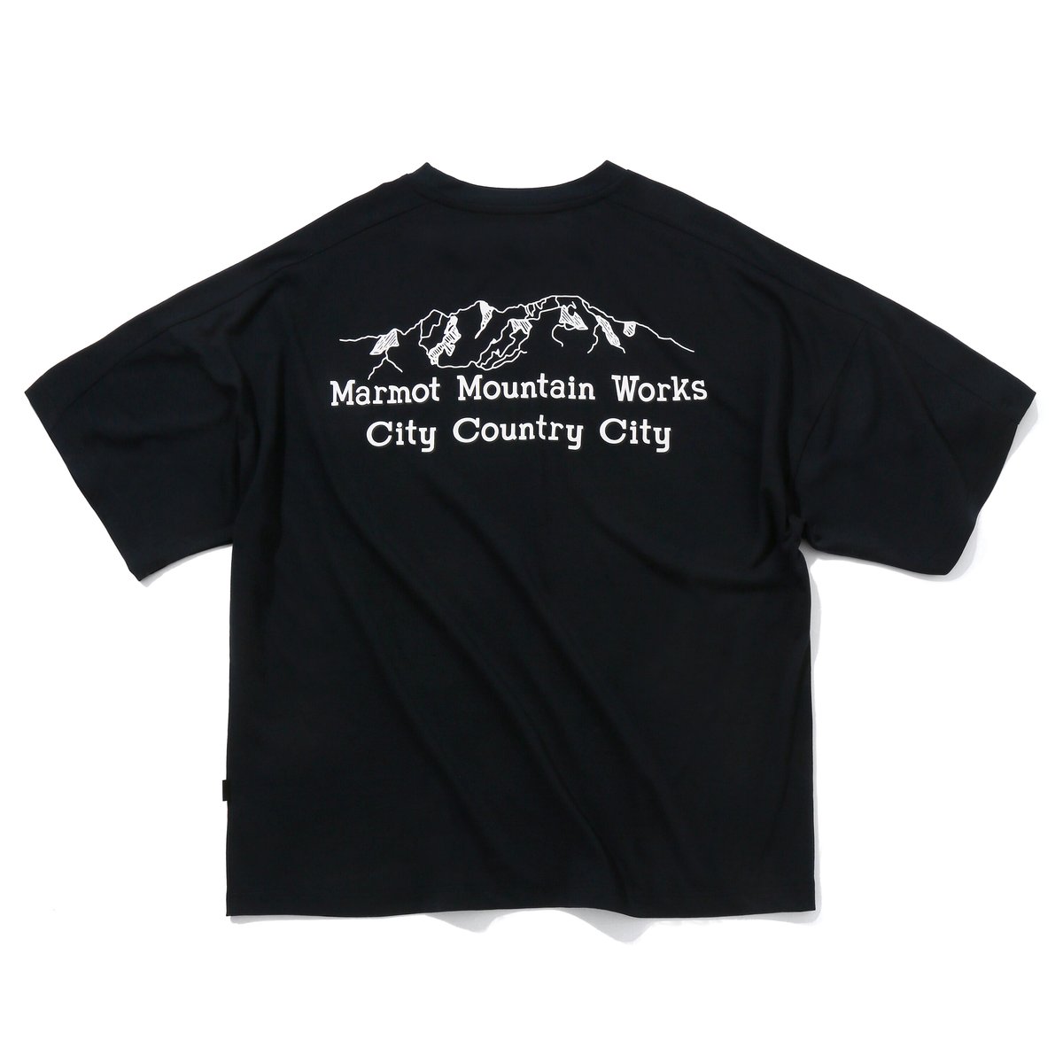 City Country City x Marmot_Big Size Dry T-shirt