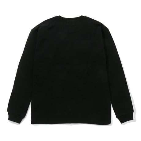 Cotton L/s T-shirt_House,Dance,Deep_Black