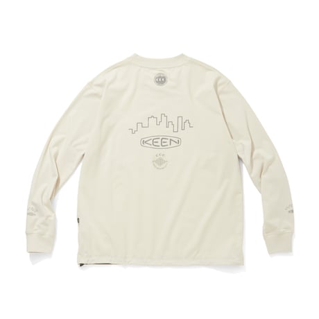 CCCxKEEN HARVEST LS TEE_WHITE CAP