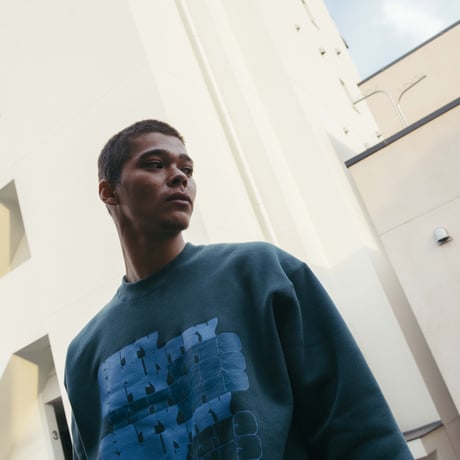 ARCHIVE SALE_COTTON SWEATSHIRT_CITY COUNTRY CITY_GREEN