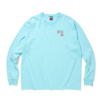 EMBROIDERED LOGO COTTON L/S T-SHIRT_CCCC_BLUE