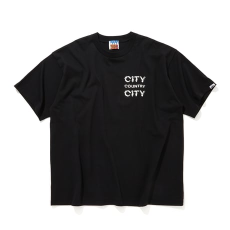 Cotton T-shirt_City Country City_Black