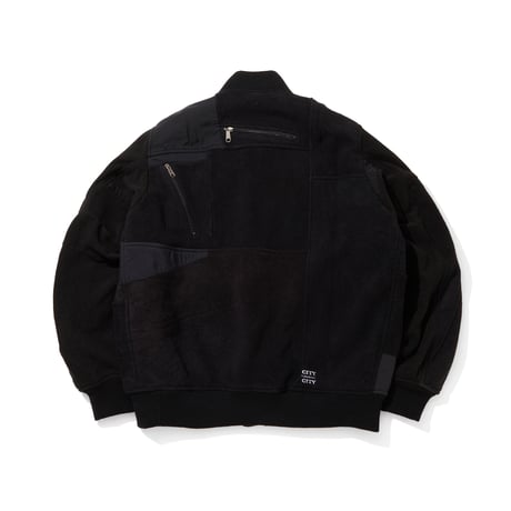 CITY COUNTRY CITY x OLDPARK＿FLEECE MA-1_BLACK#5