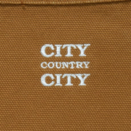 CITY COUNTRY CITY x Dickies_DUCK CANVAS UNLINED CHORE COAT_BROWN