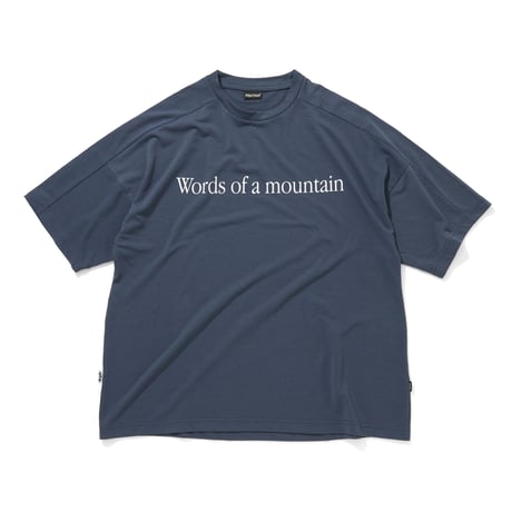 CITY COUNTRY CITYx Marmot_MMWCCC EVERYWHERE T-SHIRT_WORDS OF MOUNTAIN_BLUE