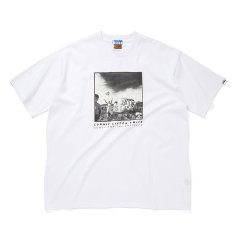 CITY COUNTRY CITY x LONNIE LISTON SMITH_COTTON T-SHIRT_SONG FOR THE CHILDLEN_WHITE
