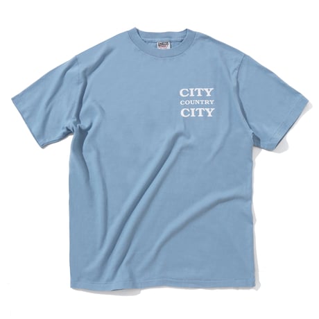 CITY COUNTRY CITY T-SHIRT_LIGHT BLUE