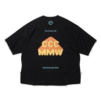 CITY COUNTRY CITY x Marmot_FEEL UP  T-SHIRT_CCCMMW_BLACK