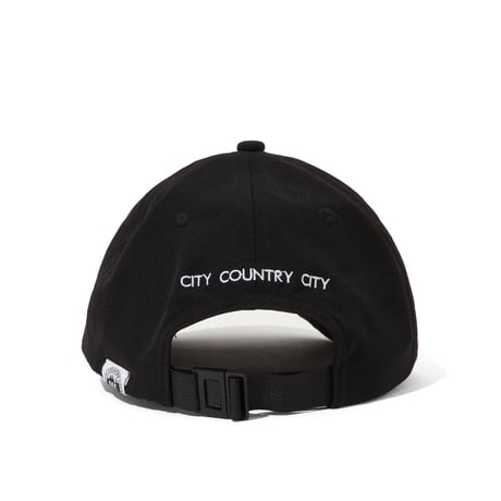 STRECH NYLON CAP_CITY COUNTRY CITY_BLACK#1