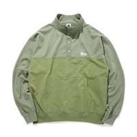 ARCHIVE SALE_HALF BUTTON COTTON SWEATSHIRT_OD