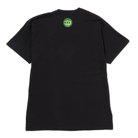 EMBROIDED LOGO POCKET TEE  COTTON JERSEY by CITY COUNTRY CITY_BLACK