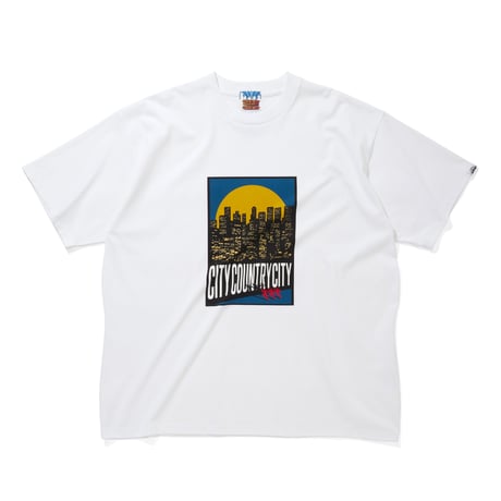 COTTON T-SHIRT_CCC LIGHT_WHITE/COLAR