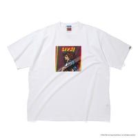 CITY COUNTRY CITY x BOB MARLEY_COTTON T-SHIRT_LIVE!_WHITE