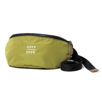 EVERYDAY WAIST POUCH  NYLON OXFORD for CITY COUNTRY CITY_PISTACHIO