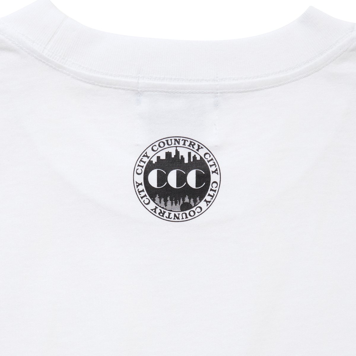 COTTON T-SHIRT_CCC JAZZ_WHITE | CITY COUNTRY CITY