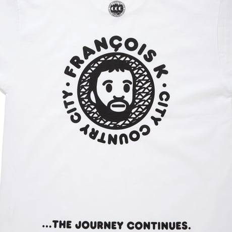 CITY COUNTRY CITY x FRANCOIS K_COTTON  T-SHIRT_WHITE