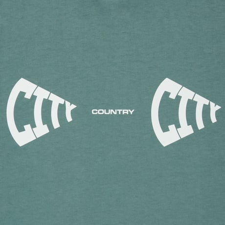 COTTON T-SHIRT_CITY COUNTRY CITY_GREEN