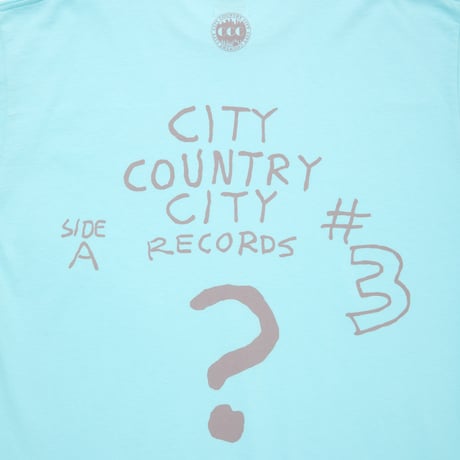 COTTON S/S T-SHIRT_WHAT HAPPEND?_BLUE