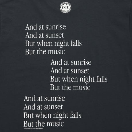 COTTON POCKET T-SHIRTS_Cascades of colour_C GRAY