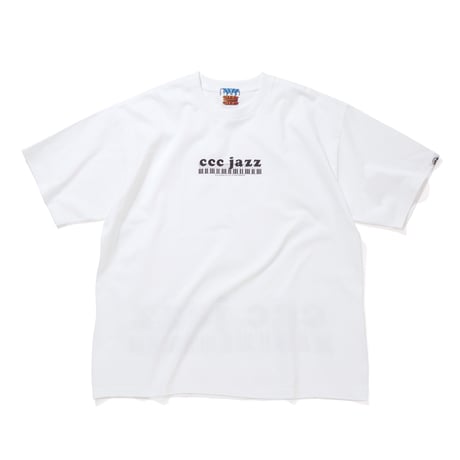 COTTON T-SHIRT_CCC JAZZ_WHITE