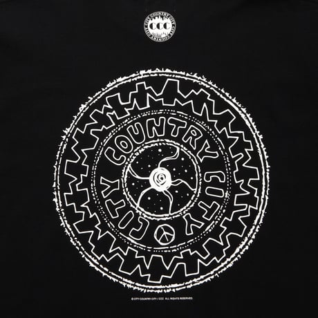 COTTON T-SHIRTS_CITY COUNTRY CITY_BLACK