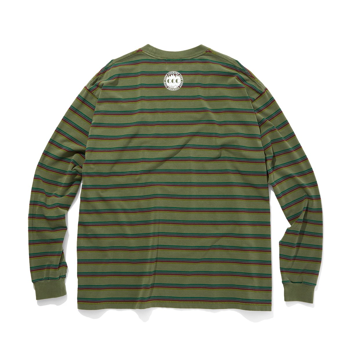 OVY Over Dye Border Tシャツ黒XL★ロンハーマンボーダー Over Dye Border T-shirts (black) | OVY