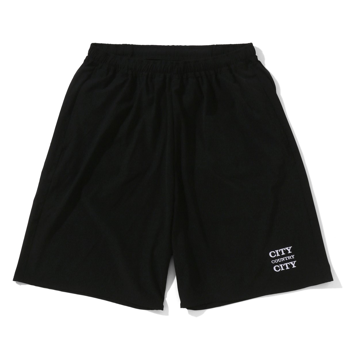 STRECH EASY SHORTS_BLACK | CITY COUNTRY CITY
