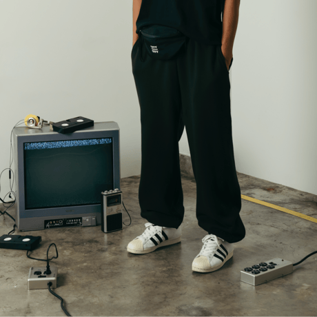 EMBROIDERD LOGO COTTON SWEAT PANTS