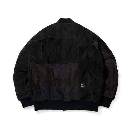 CITY COUNTRY CITY x OLDPARK＿FLEECE MA-1_BLACK#6