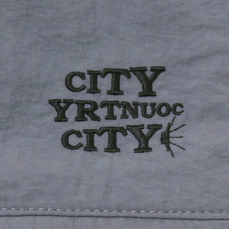 ARCHIVE SALE_Embroiderd Logo Nylon Pants_GRAY