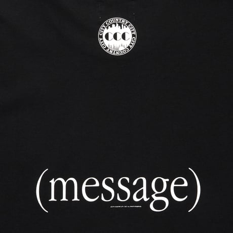 COTTON T-SHIRT_KOTOZUKE_BLACKxWHITE