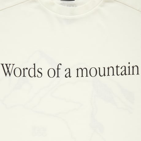 CITY COUNTRY CITYx Marmot_MMWCCC EVERYWHERE T-SHIRT_WORDS OF MOUNTAIN_WHITE