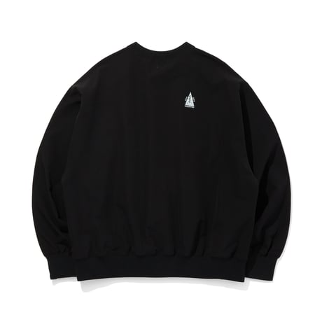 STRETCH CREWNECK_BLACK