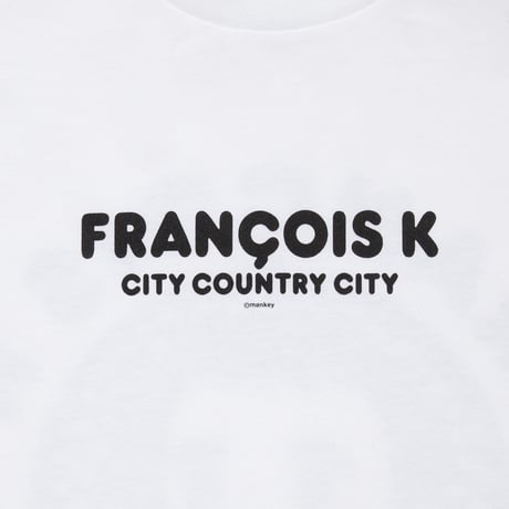 CITY COUNTRY CITY x FRANCOIS K_COTTON  T-SHIRT_WHITE