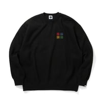 EMBROIDERED LOGO SWEATSHIRT_CCCC_BLACK