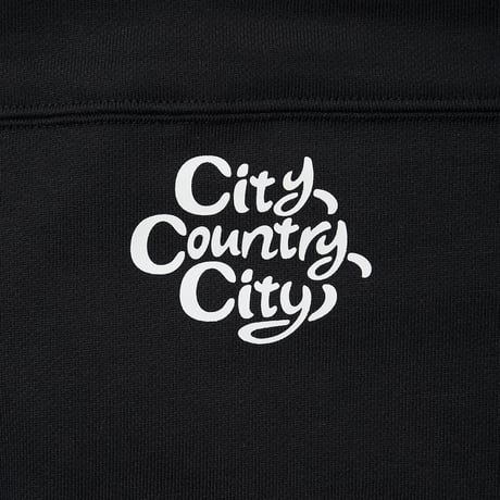 ARCHIVE SALE_Embroidered Logo Switching Cotton Sweatshirt_Black