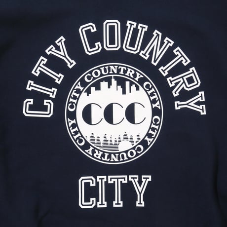 ARCHIVE SALE_Cotton Sweat Shirt_College Logo_Navy