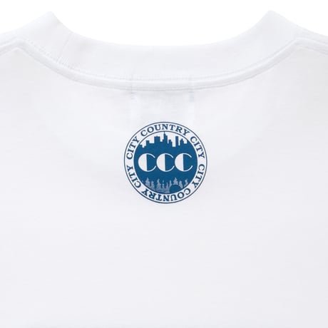 COTTON T-SHIRT_CCC LIGHT_WHITE/COLAR