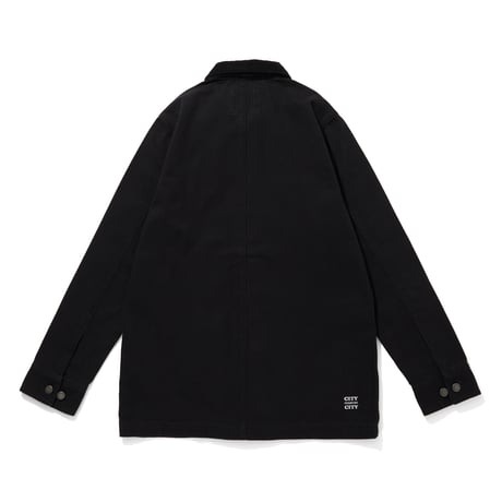 CITY COUNTRY CITY x Dickies_DUCK CANVAS UNLINED CHORE COAT_BLACK