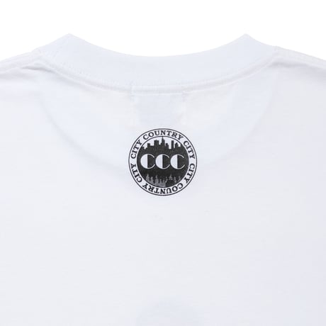 CITY COUNTRY CITY x FRANCOIS K_COTTON T-SHIRT_ARTWORK BY MANKEY_WHITE