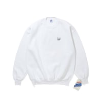 EMBROIDERED LOGO  DEADSTOCK SWEATSHIRT_CCC+C_WHITE#2