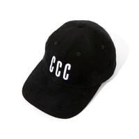 EMBROIDERED LOGO CORDURY CAP_BLACK