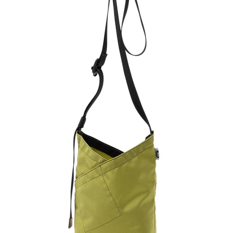 AZUMA SHOULDER BAG  NYLON OXFORD for CITY COUNTRY CITY_PISTACHIO