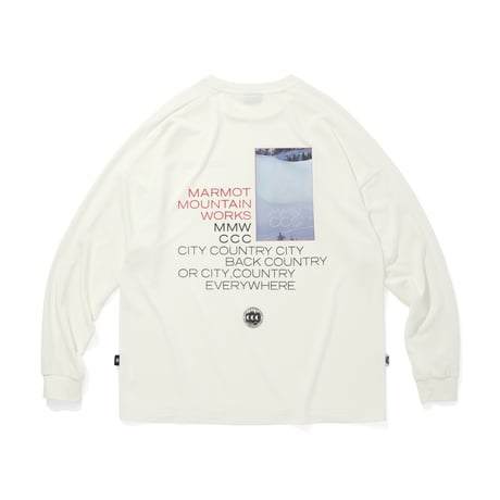 MMWCCC L/S T-SHIRT_WHITE