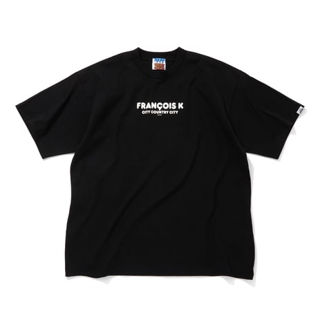 CITY COUNTRY CITY x FRANCOIS K_COTTON  T-SHIRT_BLACK