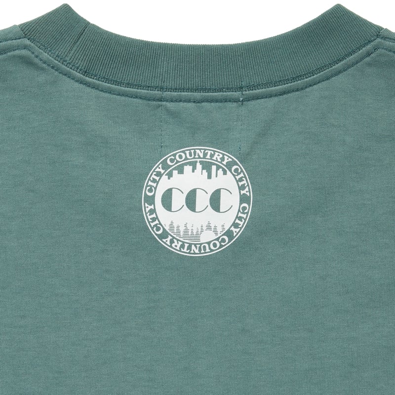 COTTON T-SHIRT_CCC DUB_GREEN | CITY COUNTRY CITY