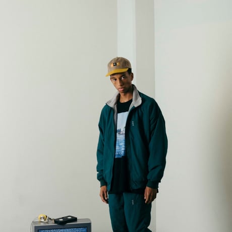 ARCHIVE SALE_FLEECE LINED NYLON JACKET_GREEN