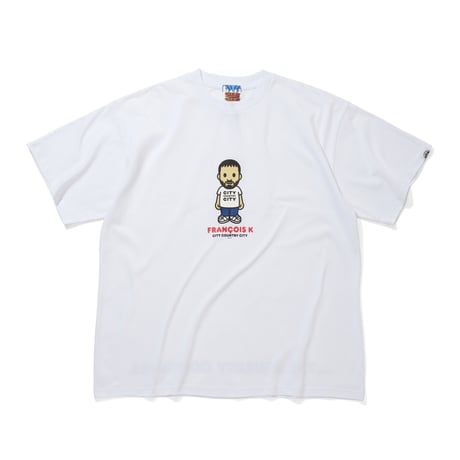 CITY COUNTRY CITY x FRANCOIS K_COTTON T-SHIRT_ARTWORK BY MANKEY_WHITE
