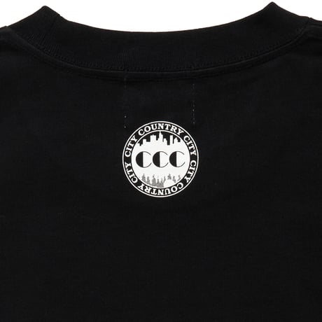 COTTON T-SHIRT_CCC JAZZ_BLACK